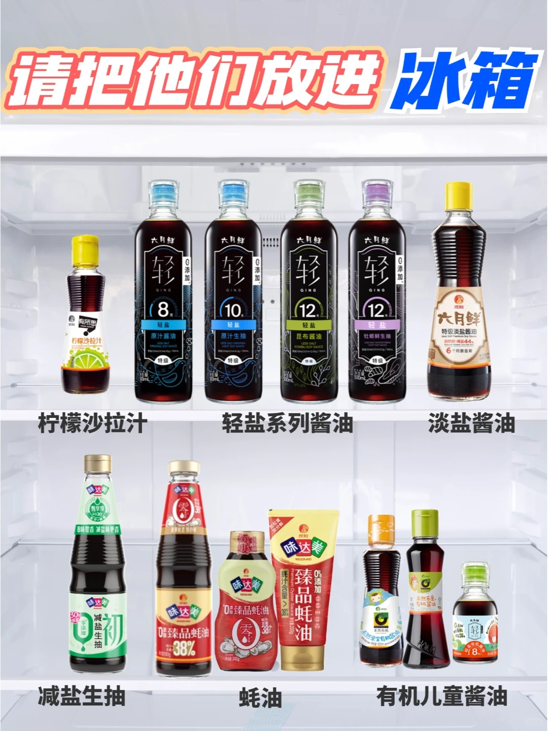 调料不再失味：冰箱储鲜小窍门大揭秘